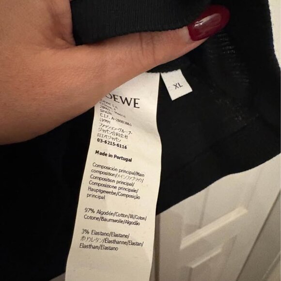 Loewe Anagram Tank Top Black XL - Picture 3 of 4
